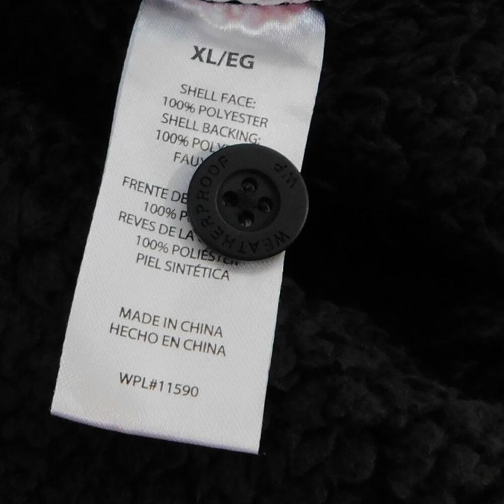 Weatherproof Men's Sherpa-lined Shacket Shirt Jacket in Tawny Port Red New - Picture 7 of 8